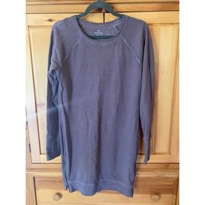 Athleta Side Zipper Eco Wash Dress, S